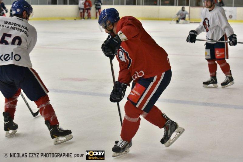 Photo hockey reportage  D3 : Wasquehal se prpare pour le carr final 