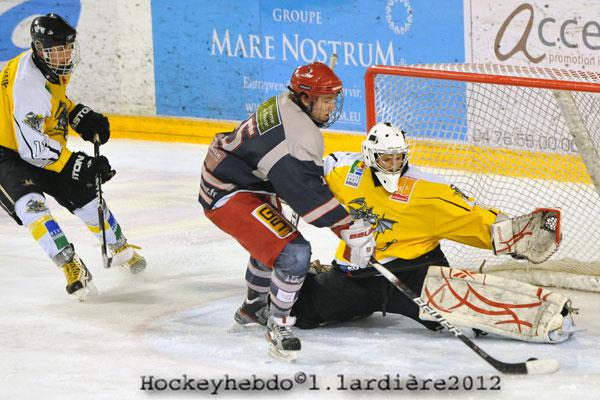 Photo hockey reportage  U18 lite : Amiens et Grenoble en finale