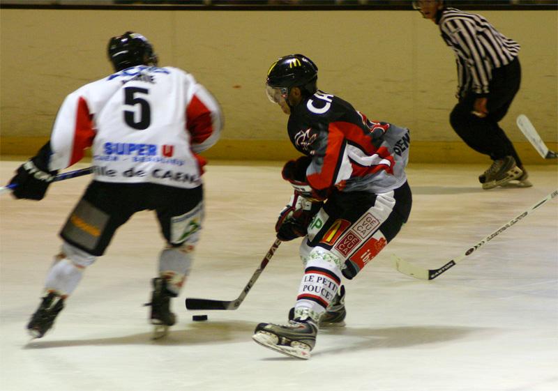 Photo hockey reportage Amical : Amiens vs Caen