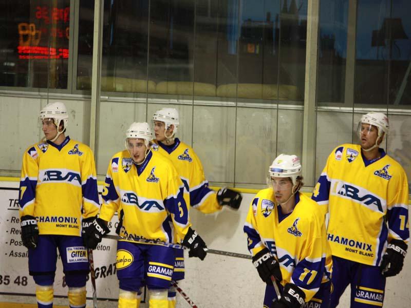 Photo hockey reportage Amical : Chamonix - Dijon