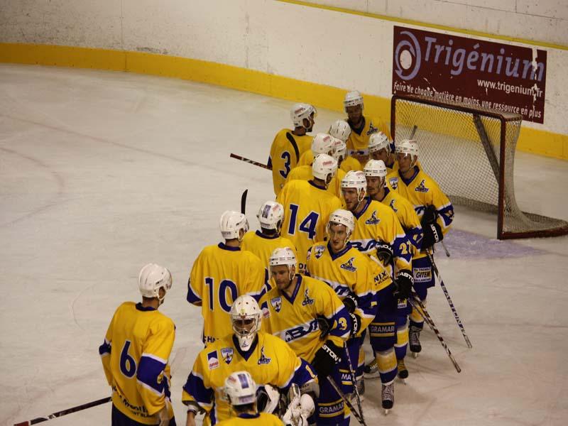 Photo hockey reportage Amical : Chamonix - Dijon