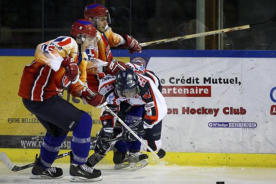 Photo hockey reportage Amical : Lyon - Ral Torino en images