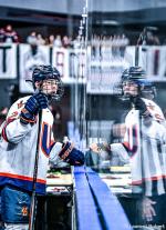 Photo hockey reportage Bordeaux domine les universitaires d'Utica !