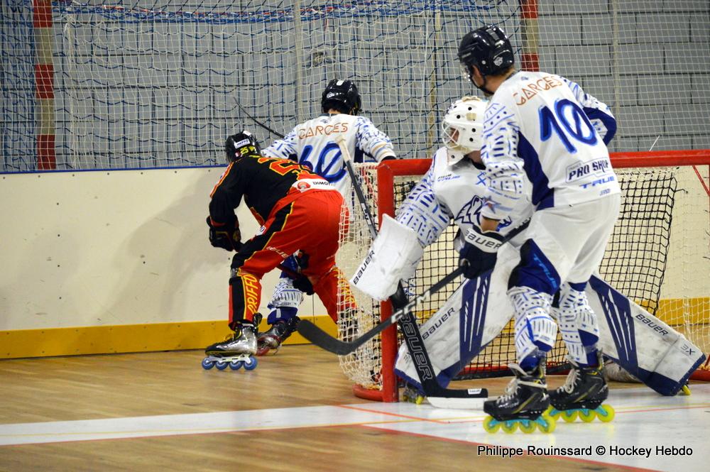 Photo hockey reportage CDF Roller : L'exploit n'tait pas loin