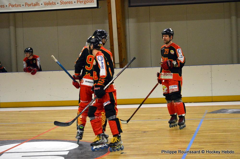 Photo hockey reportage CDF Roller : L'exploit n'tait pas loin