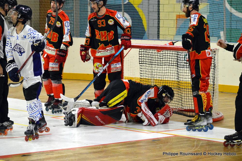 Photo hockey reportage CDF Roller : L'exploit n'tait pas loin