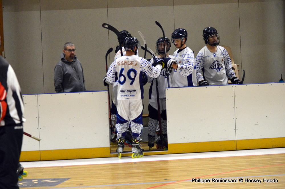 Photo hockey reportage CDF Roller : L'exploit n'tait pas loin