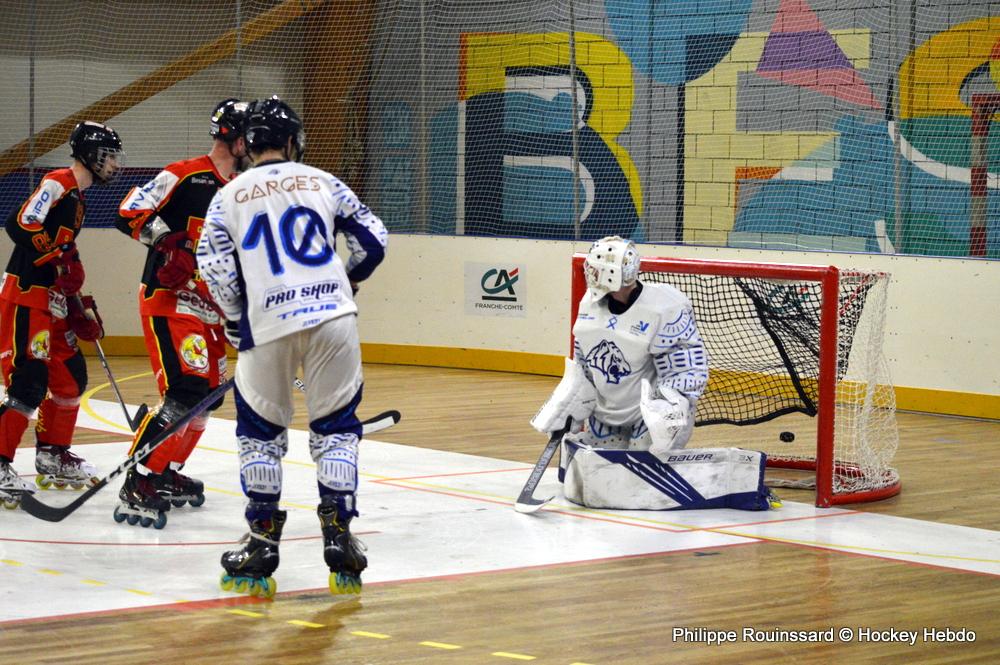 Photo hockey reportage CDF Roller : L'exploit n'tait pas loin