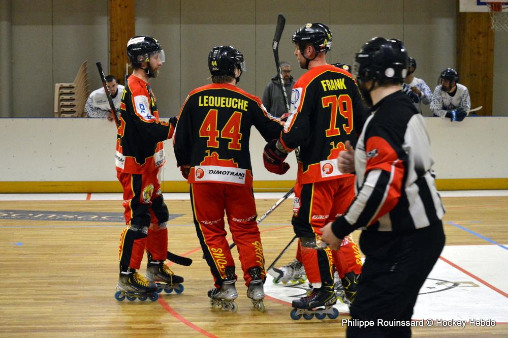 Photo hockey reportage CDF Roller : L'exploit n'tait pas loin