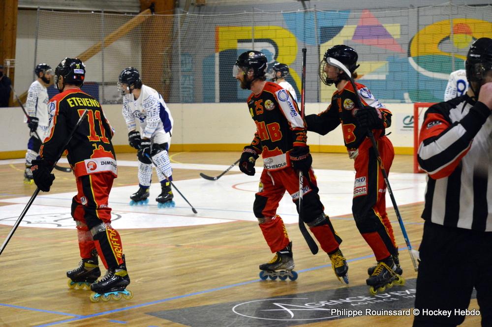 Photo hockey reportage CDF Roller : L'exploit n'tait pas loin