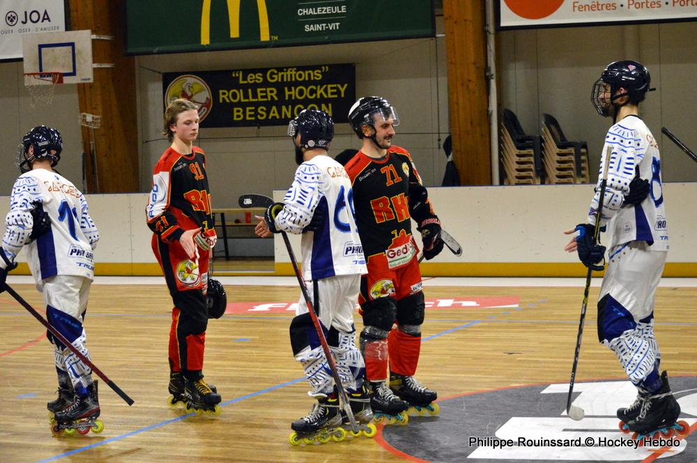 Photo hockey reportage CDF Roller : L'exploit n'tait pas loin