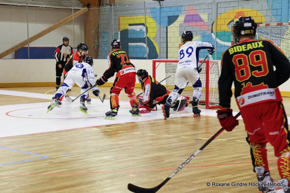 Photo hockey reportage CDF Roller : L'exploit n'tait pas loin