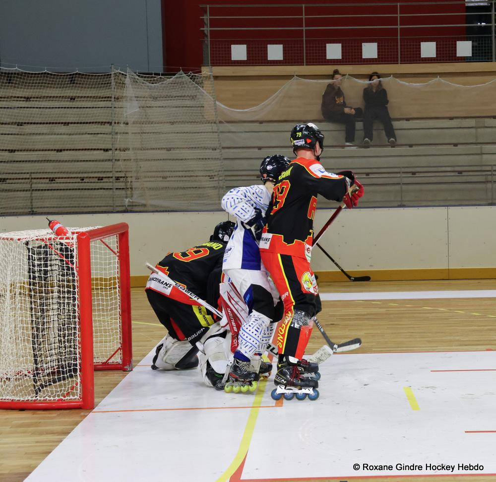 Photo hockey reportage CDF Roller : L'exploit n'tait pas loin