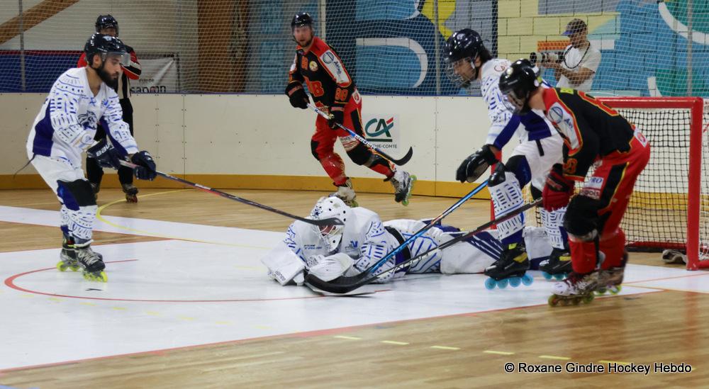 Photo hockey reportage CDF Roller : L'exploit n'tait pas loin