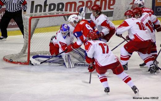 Photo hockey reportage CM U20 : La Norvge vers le titre