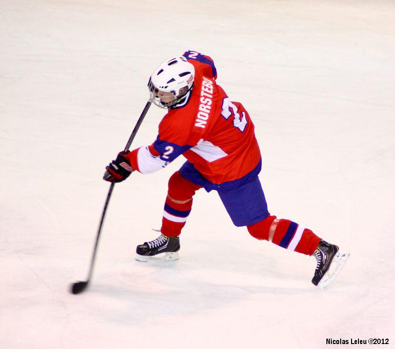 Photo hockey reportage CM U20 : La Norvge vers le titre