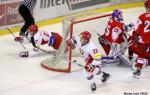 Photo hockey reportage CM U20 : Le Blarus en argent