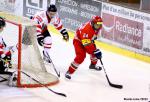 Photo hockey reportage CM U20 : Le Blarus toujours blanc