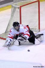 Photo hockey reportage CM U20 : Le Blarus toujours blanc