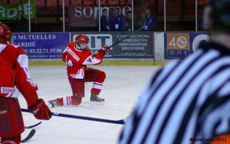 Photo hockey reportage CM U20 : Les Vikings impitoyables