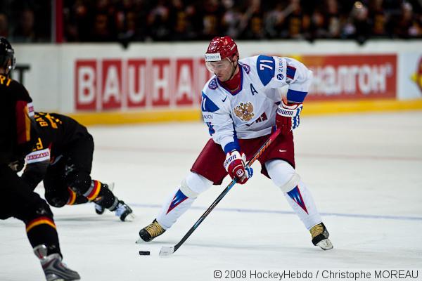 Photo hockey reportage CM09 - J1 : La Russie impriale