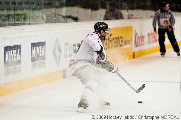 Photo hockey reportage CM09 Qualif J3 : La Lettonie facile