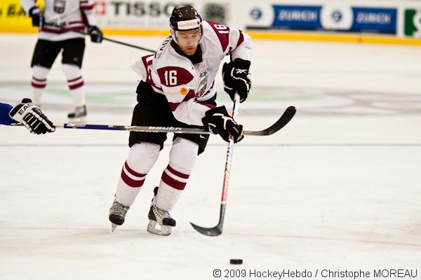 Photo hockey reportage CM09 Qualif J3 : La Lettonie facile