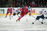 Photo hockey reportage CM09 Qualif J4 : Etats-Unis - Russie