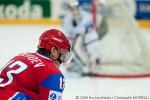 Photo hockey reportage CM09 Qualif J4 : Etats-Unis - Russie