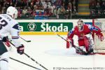 Photo hockey reportage CM09 Qualif J4 : Etats-Unis - Russie