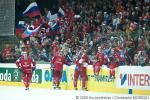 Photo hockey reportage CM09 Qualif J4 : Etats-Unis - Russie