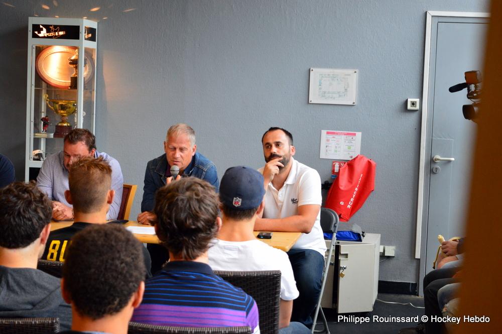 Photo hockey reportage Confrence de presse Dijon