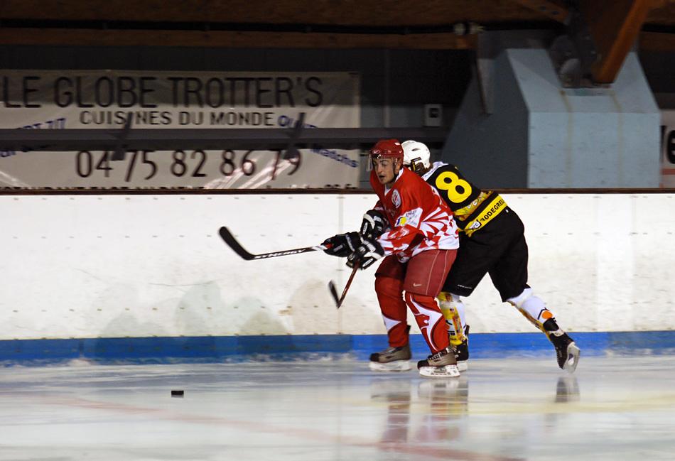 Photo hockey reportage D3 : Valence - Roanne en images