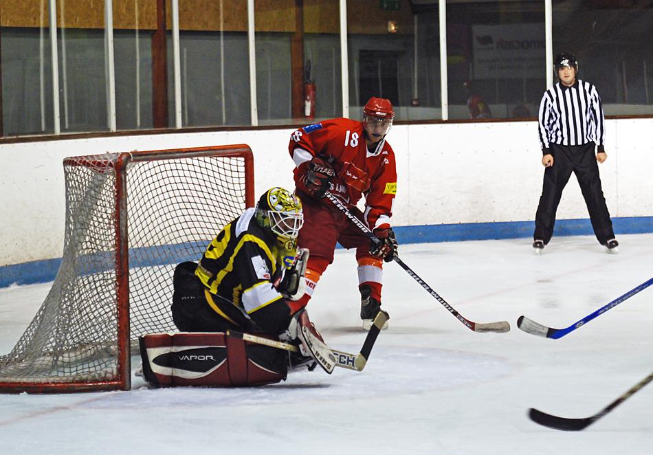 Photo hockey reportage D3 : Valence - Roanne en images