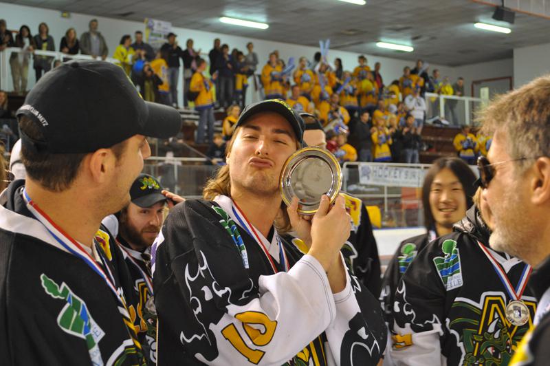 Photo hockey reportage D3 carr final : Remise des prix