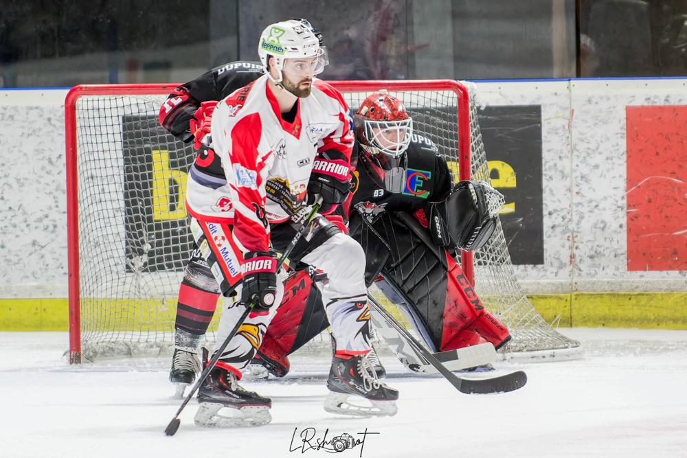 Photo hockey reportage D3 Playoffs : Reportage photo Bordeaux-Hogly