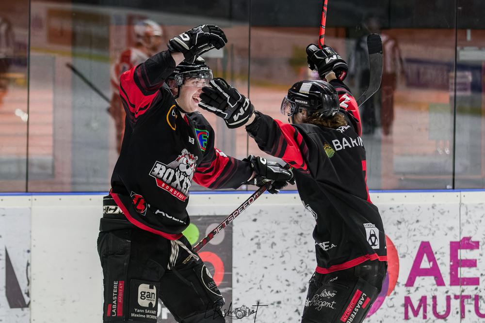 Photo hockey reportage D3 Playoffs : Reportage photo Bordeaux-Hogly