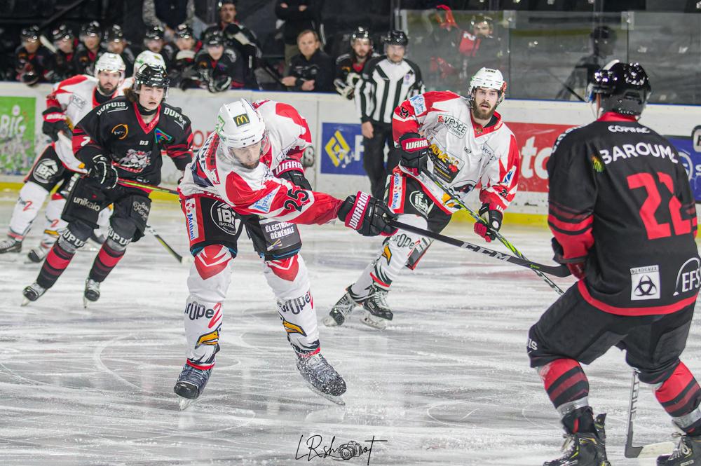 Photo hockey reportage D3 Playoffs : Reportage photo Bordeaux-Hogly