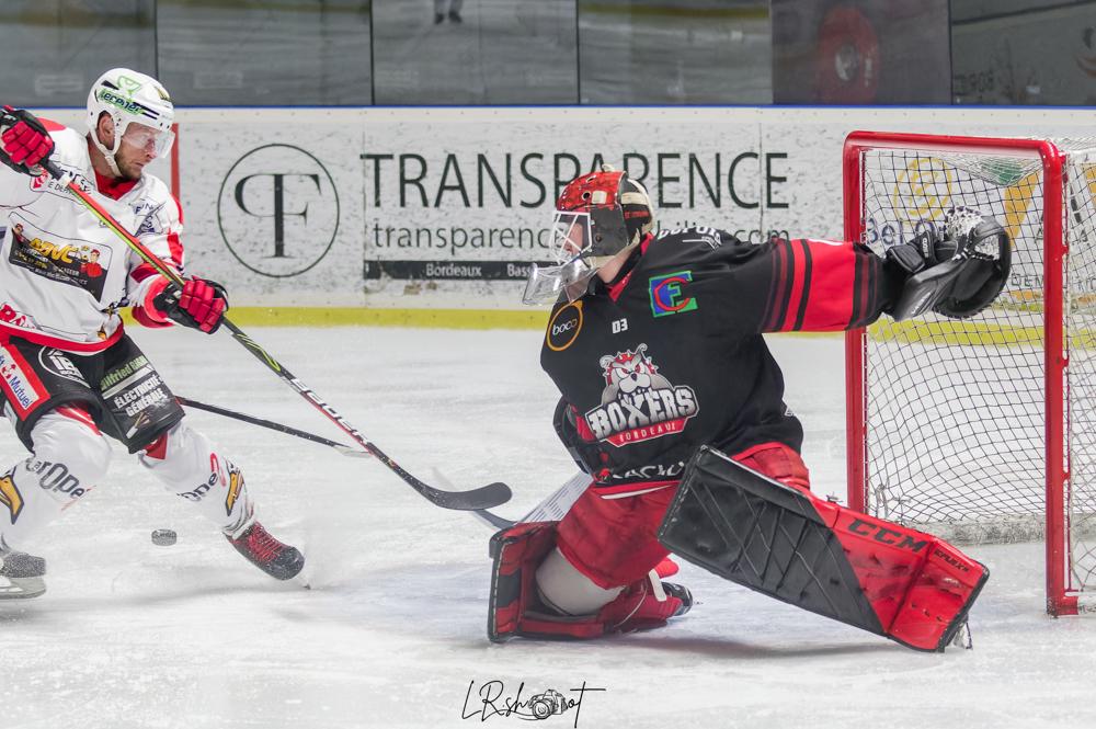 Photo hockey reportage D3 Playoffs : Reportage photo Bordeaux-Hogly