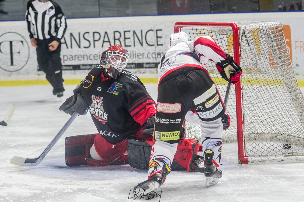 Photo hockey reportage D3 Playoffs : Reportage photo Bordeaux-Hogly