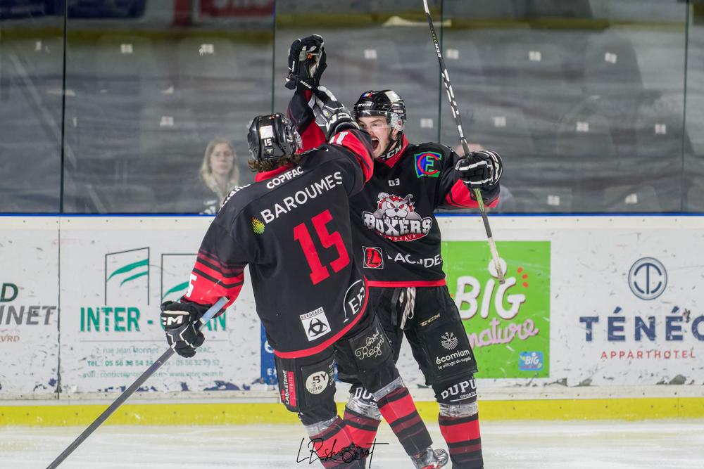 Photo hockey reportage D3 Playoffs : Reportage photo Bordeaux-Hogly