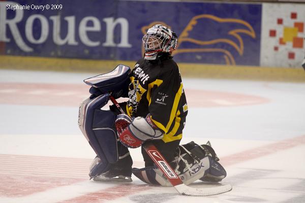 Photo hockey reportage De jeunes gardiens en stage  Rouen