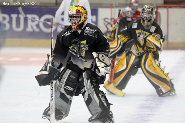 Photo hockey reportage De jeunes gardiens en stage  Rouen