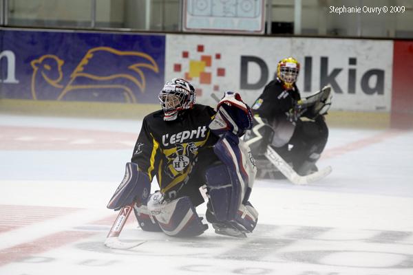 Photo hockey reportage De jeunes gardiens en stage  Rouen