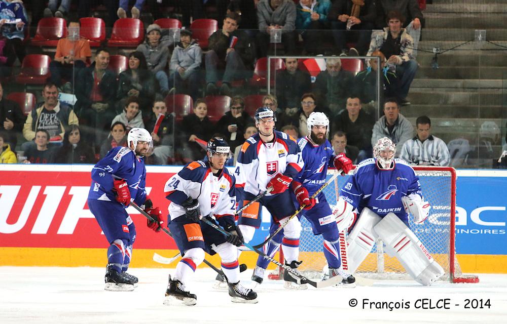 Photo hockey reportage EDF: La France domine la Slovaquie