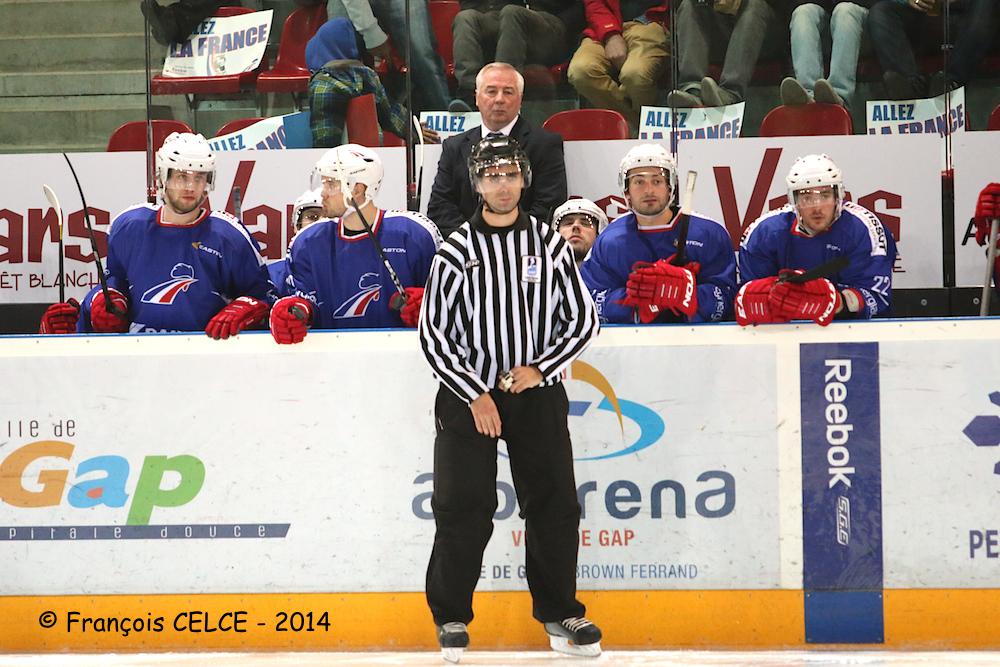 Photo hockey reportage EDF: La France domine la Slovaquie