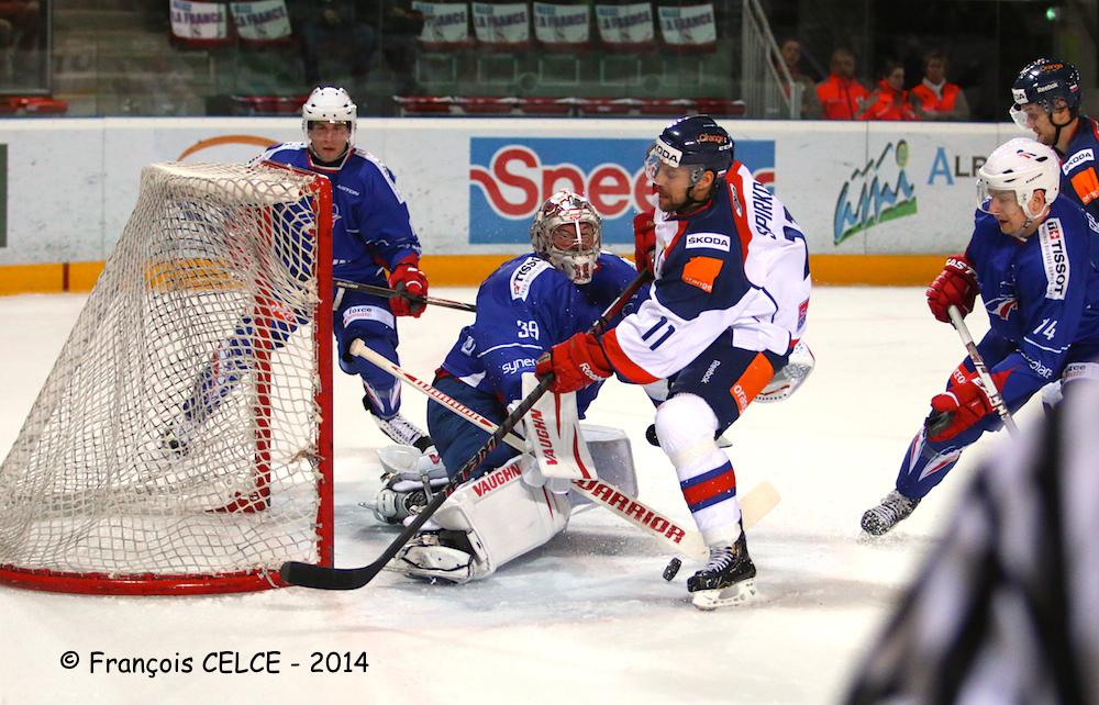 Photo hockey reportage EDF: La France domine la Slovaquie