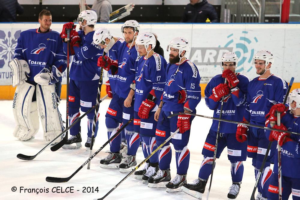 Photo hockey reportage EDF: La France domine la Slovaquie