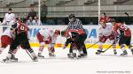 Photo hockey reportage EIHC : Danemark - Lettonie en images