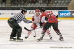 Photo hockey reportage EIHC : Danemark - Lettonie en images